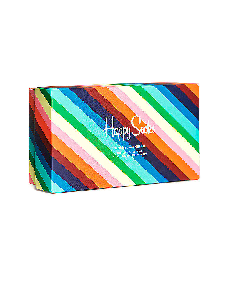 HAPPY SOCKS Herren Geschenkset CLASSICS SOCKS SET 3er Pkg. medium green grün